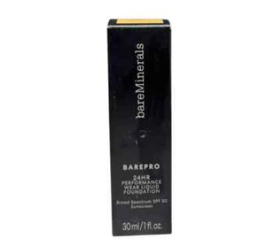 bareMinerals BAREPRO 24HR PERFORMANCE WEAR LIQUID FOUNDATION SPF20-TOFFE 19 - Picture 1 of 5