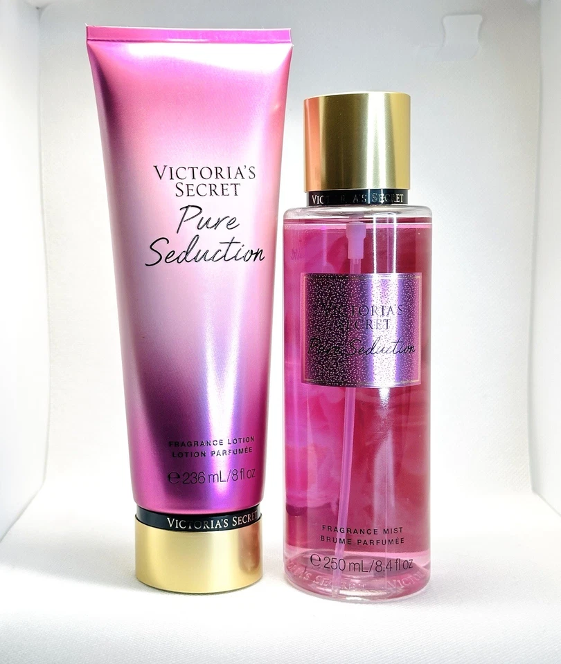 Loción de fragancia Pure Seduction 8 oz y bruma 8,4 oz de Victoria’s Secret nuevo conjunto2 Foto 1 de 4