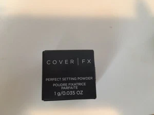 Cover FX Perfect Setting Powder Translucent Light Travel Size 0.035/1g New  - Picture 1 of 1