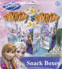 Disney Frozen Assemble Snack Boxes 4 Count NEW