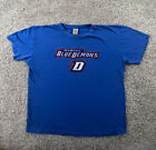 T-shirt vintage DePaul Blue Demons University homme brodé XL Chicago NCAA