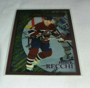 1996 TOPPS FINEST - MARK RECCHI RIGHT WING CANADIENS PERFORMERS # 119 - Picture 1 of 3