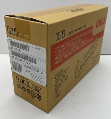 Brand New OEM OKI C330 Fuser Unit 120V P/N 44472601 57111301 - Image 1 of 4