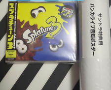 Splatoon3 ORIGINAL SOUNDTRACK CD B2 Poster set Limited Edition 2023 Nintendo