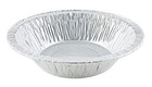 4 7/8" Foil Tart Pan 1 1/4" Deep 25/PK - Disposable Aluminum Mini-Pie Plate Tin