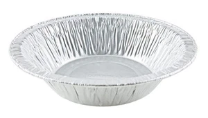 4 7/8" Foil Tart Pan 1 1/4" Deep 25/PK - Disposable Aluminum Mini-Pie Plate Tin - Picture 1 of 3
