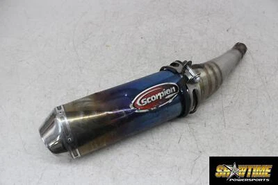 99-02 YAMAHA YZF R6 SCORPION TUBO DE ESCAPE SILENCIADOR LATA DESLIZABLE Foto 1 de 4