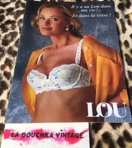 CATALOGO LINGERIE FRANCESE LOU ANNI 80~ FOTO SEXY A COLORI ~NUOVO DALLA FRANCIA~ VINTAGE - Foto 1 di 4