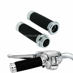 1'' Electronic Throttle Handlebar Hand Grips Fit For Harley FXDLS Softail FLSTSE - Picture 1 of 9