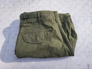 Vietnam War US Army OD107 M-65 Men's Field Trousers - Size Small-Short (31x29) - Picture 1 of 10