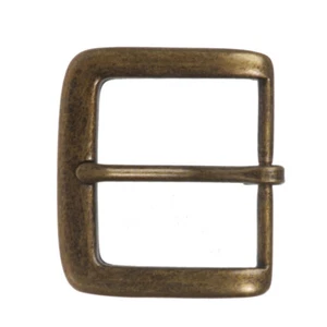 Hebilla de cinturón rectangular de una sola punta sin níquel de 1 1/2" (39 mm) - Imagen 1 de 4