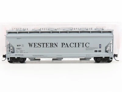 N Scale Micro-Trains MTL 09300170 WP Western Pacific 3-Bay Covered Hopper #11921 - Image 1 of 4