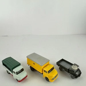 Vintage Wiking Plastic Lot Box Truck Unimog S Verdeck Germany - Picture 1 of 8