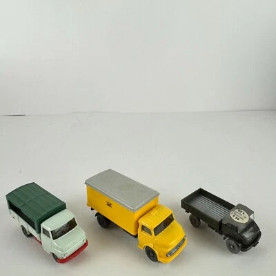 Vintage Wiking Plastic Lot Box Truck Unimog S Verdeck Germany - Image 1 of 4