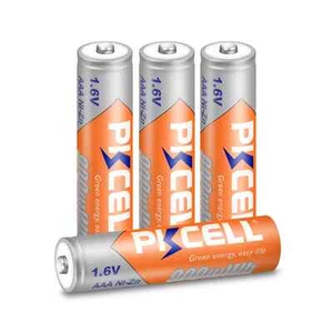 AAA Size NiZn 1.6V 900mWh Rechargeable Battery 8 Pack - Picture 1 of 1
