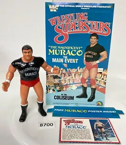WWF wwe Wrestling Superstars Don Magnifico Muraco LJN 1984 Alta Qualità - Foto 1 di 13