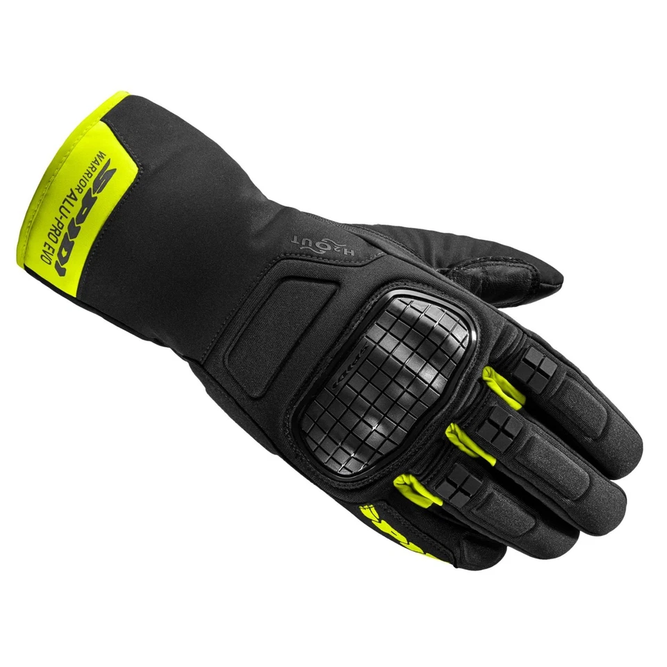 Spidi Alu-Pro Evo Waterproof Winter Motorcycle Gloves For Men Fluorescent Yellow - Image 1 of 1