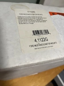 Energy Suspension 4.1122G Motor Mount Set Mustang 5.0.  ￼ - Bild 1 von 13