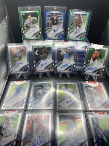 2021 Topps Chrome ROOKIE Autographs 133-card AUTO SET (w/ Color Upgrades)!