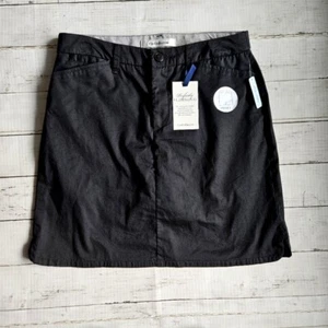 NWT Womens Croft & Barrow Skort Black Size 6 - Picture 1 of 7