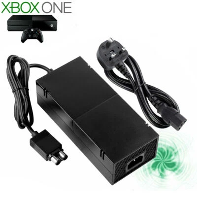 Brick Power Supply For XBOX ONE Console UK Mains Plug Charger Cable AC Adapter
