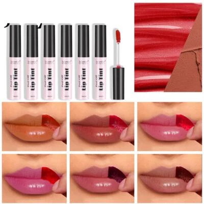 6 Colors Lip Stain Peel off Lip Tint Stain Tattoo Color Lasting' Long ☀ - Image 1 of 4