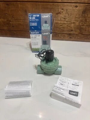 Orbit  3/4" Female Jar Top In-Line Sprinkler Valve Electric (New-OPEN BOX) - Image 1 of 4