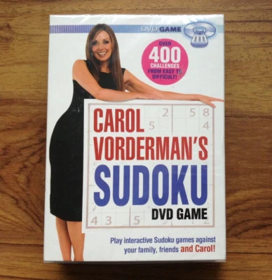 Carol Vordermans Sudoku Dvd Game - NEW & SEALED - Free UK Postage - Image 1 of 3