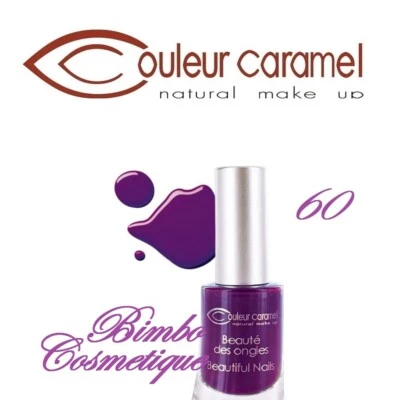 COULEUR CARAMEL Nagellack Nagel- Bio 60 - Pflaume Elektrischer 8ML - Bild 1 von 2