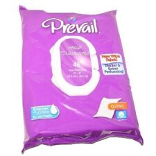 Prevail Quilted Cotton Adult Disposable Large (12 x 8) Washcloths with Lotion