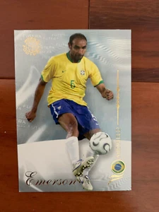 2007 Futera World Football Soccer Card- Brazil EMERSON MINT - Picture 1 of 1