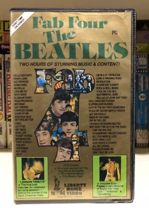 FAB FOUR - THE BEATLES - VHS - Picture 1 of 5
