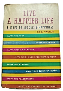 INDIA PRINT AUTOAYUDA: VIVE UNA VIDA MÁS FELIZ POR J. MAURUS 1970 PUBLICACIÓN SAN PABLO - Imagen 1 de 13