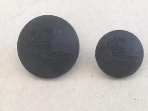 RAF ROYAL AIR FORCE AIRMAN'S TROPICAL BUTTONS QC, Large & Small - Picture 1 of 3