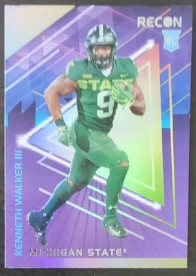 Kenneth Walker III #18 2022 Chronicles Recon Draft Picks Rookie Seattle Seahawks - Image 1 of 3