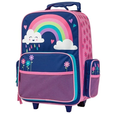 Kids Rolling Luggage Rainbow Cute Kids' Carry-On Kids Travel Bag 1 Size - Image 1 of 2