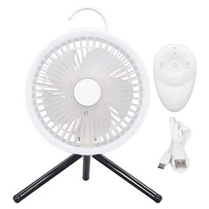 Camping-Lichtventilator Mit 12 LED-Leuchten Kabelloser Zeltventilator Mit F NTS - Bild 1 von 22