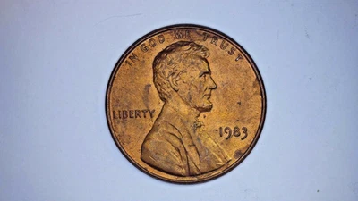 1983 Doubled Die Obverse Lincoln Cent - Image 1 of 4