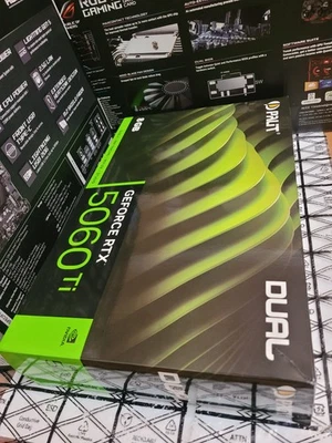 Palit Nvidia Geforce RTX 5060 Ti 8GB PC Gaming Graphics card Expertly Tested - Image 1 of 4