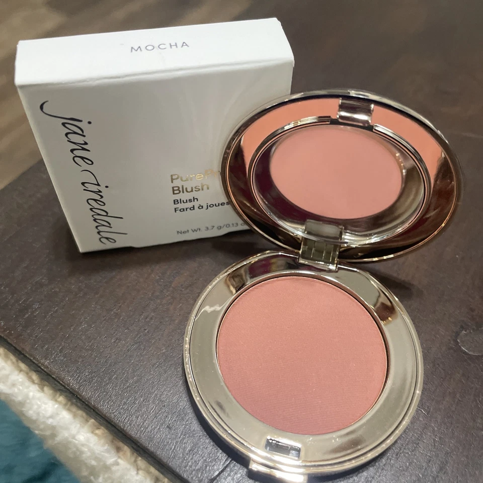 Rubor Jane Iredale PurePressed MOCHA - Nuevo En Caja Tamaño Completo Foto 1 de 1