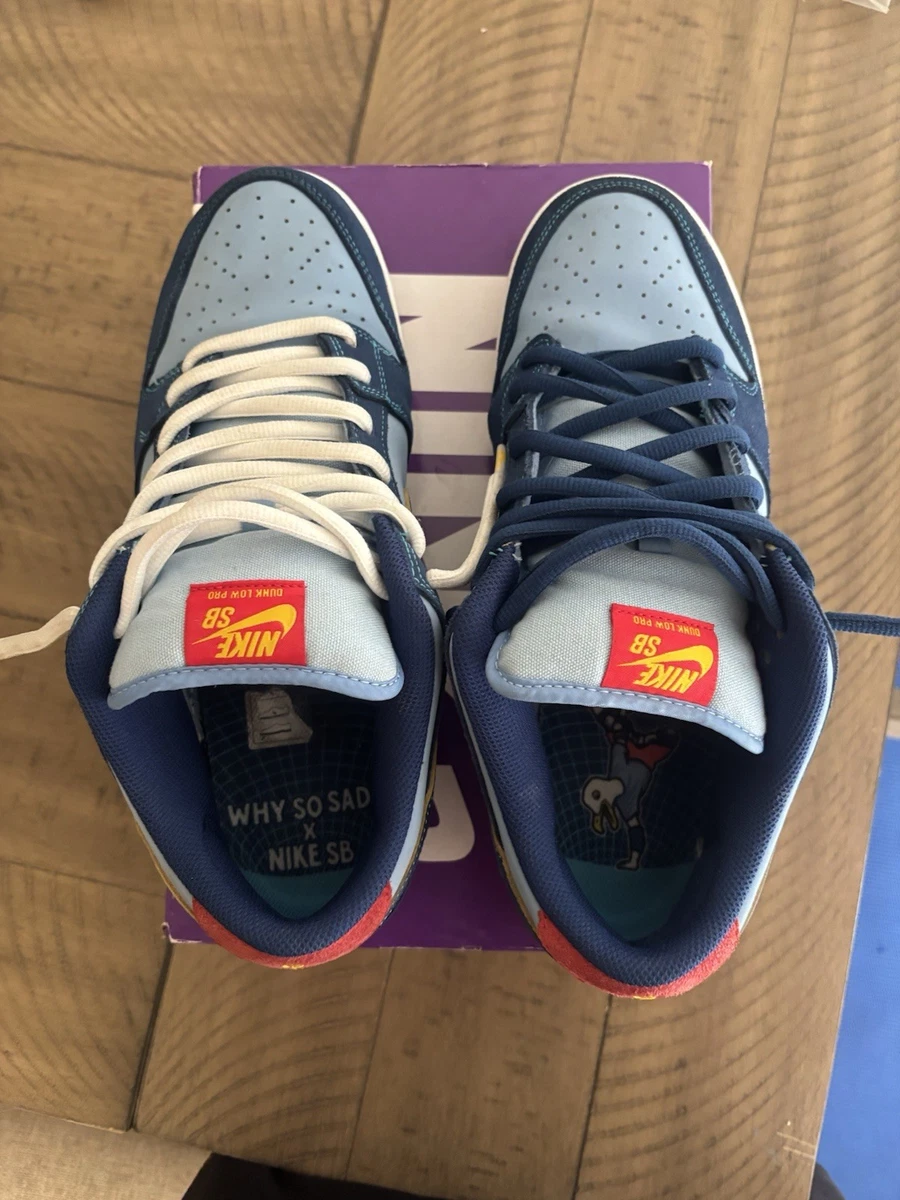 Nike SB Dunk Low Why So Sad? for Sale - Authenticity Guaranteed - eBay