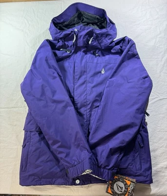 Volcom Womens Nimbus 10,000mm/ 10,000GM2 Snowboard Ski Jacket Iconic Small - Image 1 of 4