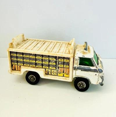 Camión de reparto Tomica Tomy #87.88 blanco Nissan Caball bebidas refrescos diecast 1/68 Foto 1 de 4