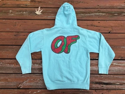 Odd Future Donut Pullover Hoodie Adult Medium Blue OFWGKTA Tyler - Image 1 of 4