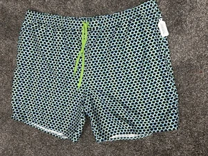 True Nation Men's 5XL Blue Mesh-Brief Liner Swim Trunks NEW (G1) - Picture 1 of 6