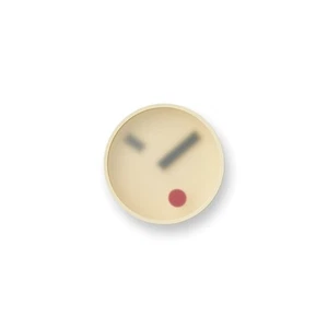 Lemnos Wall Clock Analog kehai φ130×d55mm KM22-01 YE wooden or clay wall - Picture 1 of 4