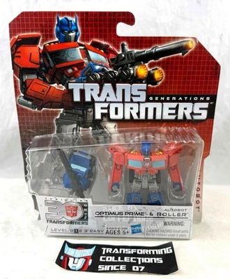 Transformers Generations 30th Legends Class Optimus Prime and Roller MOSC - Image 1 of 2