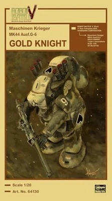 Hasegawa Ma.K. Maschinen Krieger MK44G-6 GOLD KNIGHT 1/20 Plastic Model 64130 - Image 1 of 4