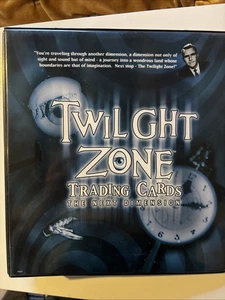 Twilight Zone: The Next Dimension Sammelkarten Mappe mit Karten auf Fotos zu sehen - Bild 1 von 11