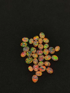 Opal & Quartz Doublets – Fiery Oval Gems (As Per Variation) - Picture 1 of 7